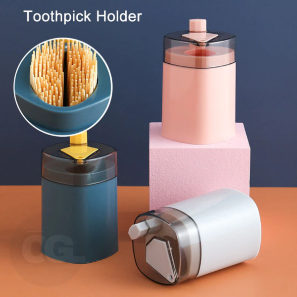 Automatic popup Toothpick Holder