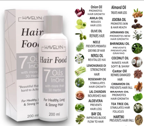 Hair Food Oil 7 in 1 Havelyn - Image 2