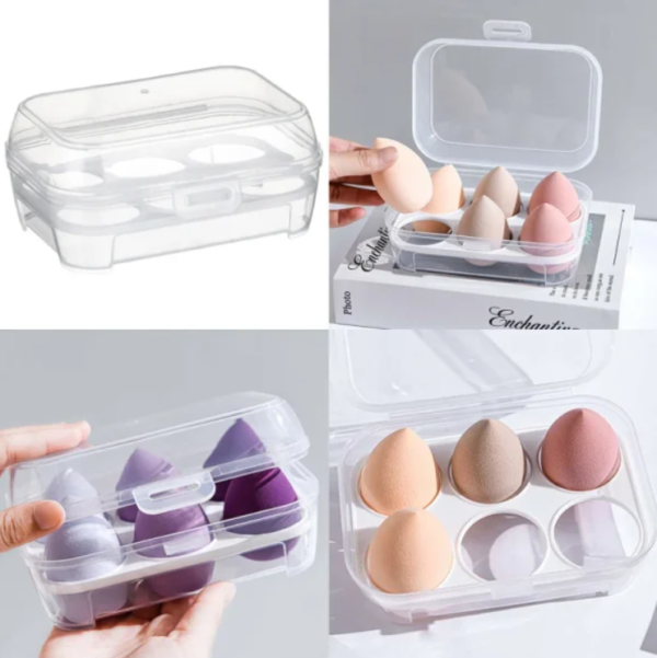 Makeup Egg Sponge Organizer (random Color) - Image 4